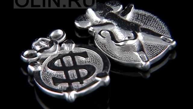Сувенир "Мышь кошельковая" из серебра смотреть онлайн