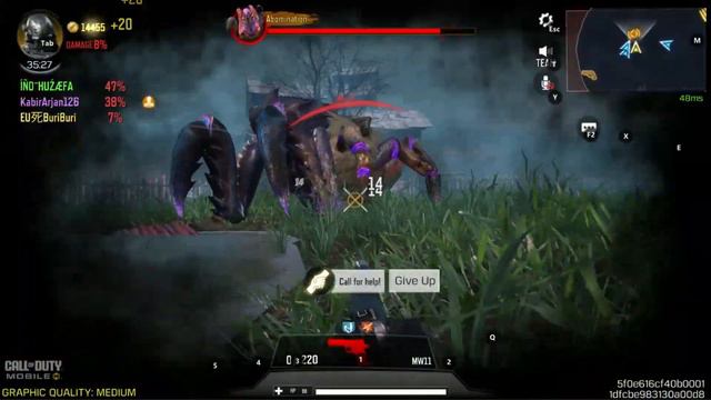 Call of duty mobile Zombie mode Gameplay video смотреть онлайн
