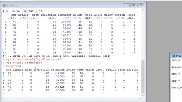 Programming in R #1: Density Plots and Basic Statistics (Replicating Hansen's Section 2.2) смотреть онлайн