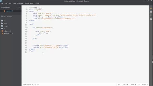 Images in bootstrap - Bootstrap Tutorials for Beginners in hindi/urdu-Class 6 смотреть онлайн