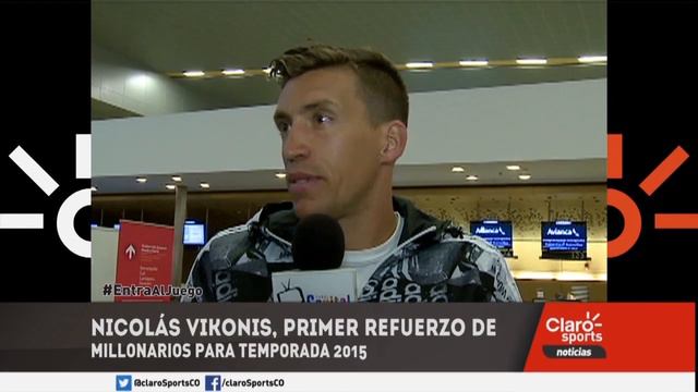 VIDEO :Vikonis, primer refuerzo de millonarios para temporada 2015 смотреть онлайн