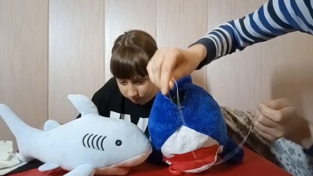 Мягкая игрушка АкУлА своими руками Часть 2 смотреть онлайн