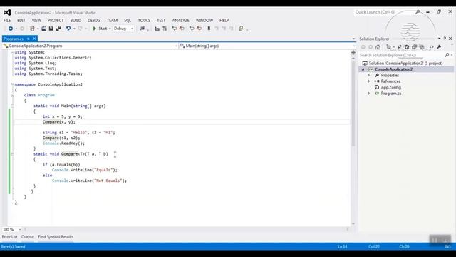 Generic Function in C# Part-4 смотреть онлайн