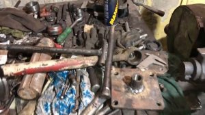 Выпресовка гильзы из корпуса бортовой передачи МТЗ 82