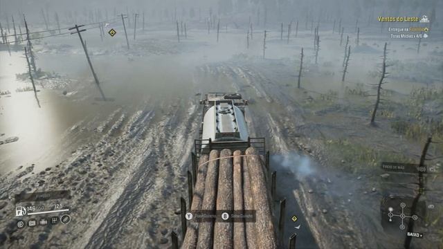 SnowRunner Xbox One Contrato ventos do norte parte 3/3 Terras Alagadas/Taimir #221 смотреть онлайн