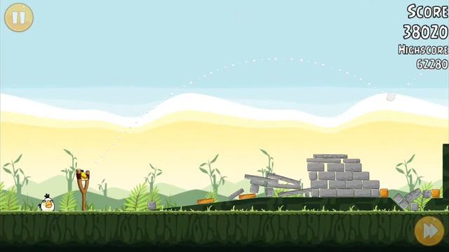 Angry Birds Poached Eggs Level 20