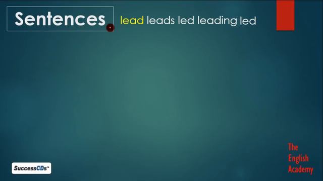 Past Tense of LEAD - and other Forms of Verb "LEAD" смотреть онлайн
