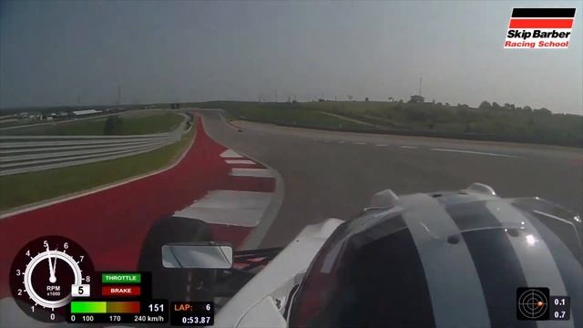 Skip Barber F4-COTA-Race 2 Full Onboard смотреть онлайн