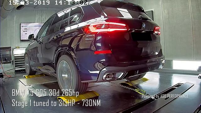 BMW X5 G05 30d 265hp Stage 1 Tuned To 315HP - 730NM Powered By ASD PERFORMANCE