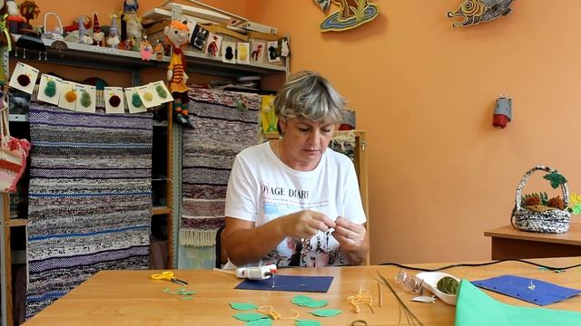 Мастер класс Веточка берёзы смотреть онлайн