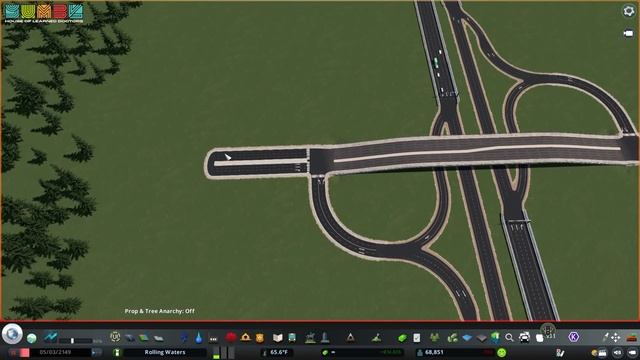 The Ideal Interchange - Partial Cloverleaf - Cities: Skylines Tutorial смотреть онлайн