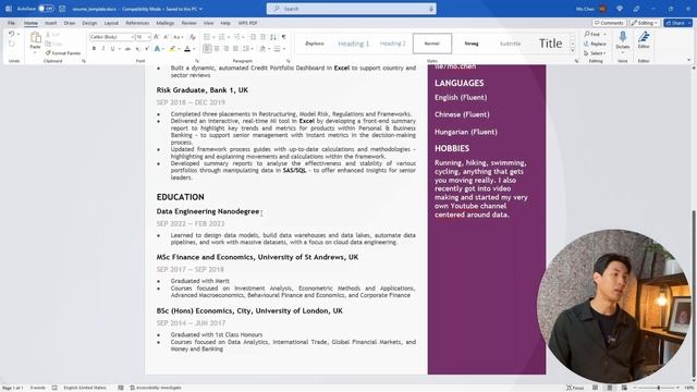 The DATA ANALYST RESUME that got me the INTERVIEWS / JOBS смотреть онлайн