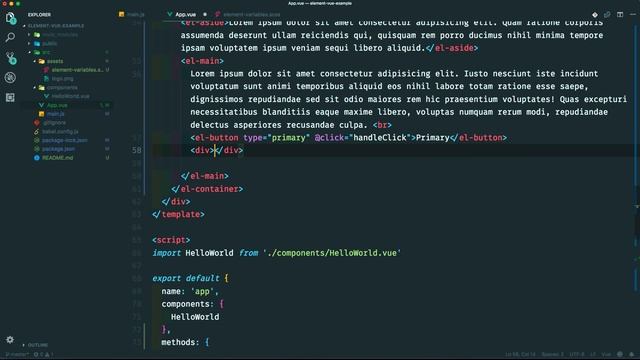 Element Vue Basics смотреть онлайн