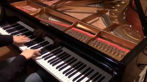 Токийский гуль опенинг на пианино