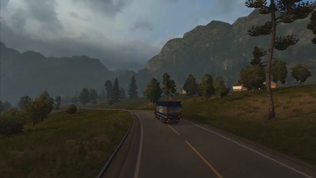 Mersedes-Benz MP 4 в Euro Truck Simulator 2 смотреть онлайн