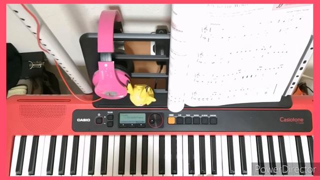 Piano Practice #12 - Joy to the world! Casio Casiotone CT-S200 Learning from home смотреть онлайн