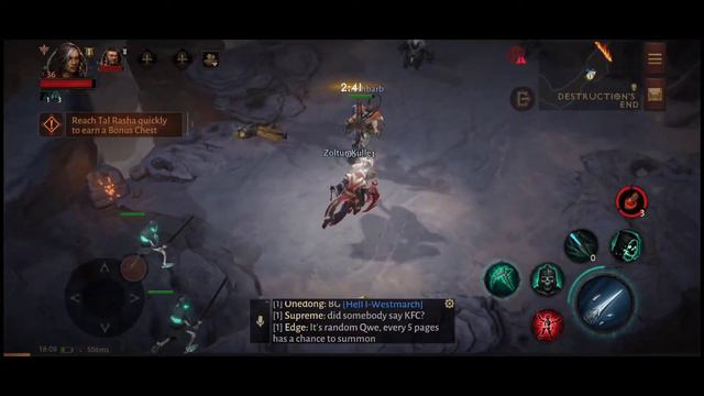 Destruction's Ends Diablo Immortal Gameplay Android #Part7 смотреть онлайн