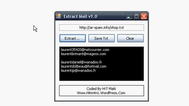 Extract Mail v1.0 .. смотреть онлайн