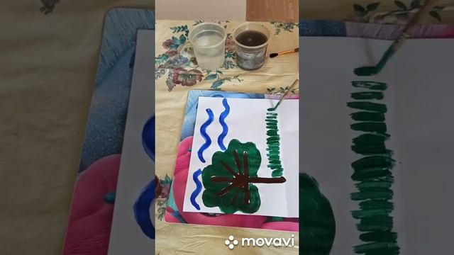 Техники нетрадиционного рисования Монотипия смотреть онлайн