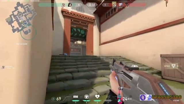 VALORANT GAMEPLAY Let's Roll | EP 2 : Act 3 | Chill Stream | LIVE INDIA смотреть онлайн
