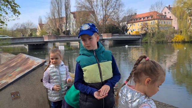 Первая прогулка в Ландсхуте. Landshut @tripletsveits