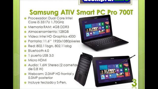Las 5 mejores tablets con Windows 8 - Top 5 смотреть онлайн