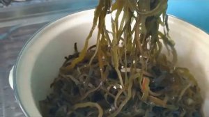 Готовим маринованную морскую капусту из сухой -вкуснее и дешевле магазинной