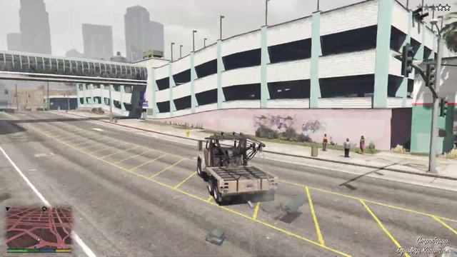Жена играет в GTA V/GTA 5. ФРБ. Мусоровоз, спецовки, маски. Блиц-игра. Часть 15 смотреть онлайн