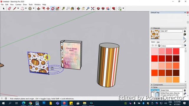 SKETCH UP - Texture on surfaces смотреть онлайн