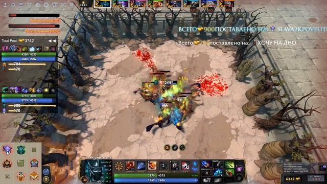 Phantom Assassin - ДВЕ ЛУЗ КУРСЫ - CUSTOM HERO CHAOS - DOTA 2 смотреть онлайн