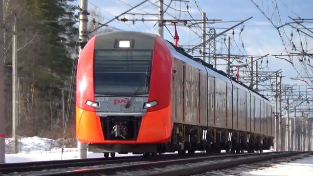 Электропоезд ЭС2ГП-005 "Ласточка-Премиум" №838 "Москва - Иваново" смотреть онлайн