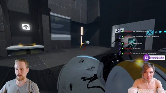 Бонкерсы в безумном мире науки: Стрим игры Portal 2 ПРАЗДНУЕМ ДР АЛЛЫ смотреть онлайн