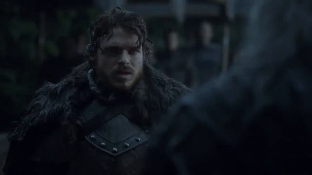 Game Of Thrones/Richard Madden/Michelle Fairley/Oona Chaplin/John Stahl/Rickard Karstark Death Scen