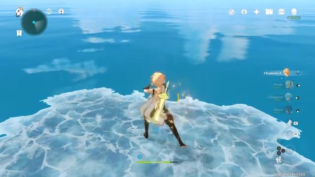 Genshin Impact-How to get to Faraway Island(secret island) смотреть онлайн