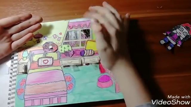 Обзор на бумажный домик в тетрадке! Вам понравится!!!!!! смотреть онлайн