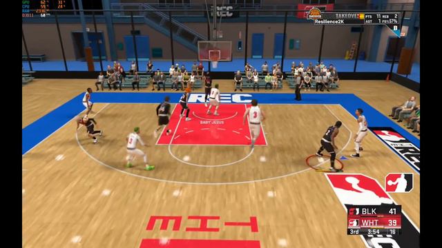 ALL - AROUND CENTER BUILD ON NBA 2K22 DOMINATING THE REC - STEAM PC GAMEPLAY смотреть онлайн