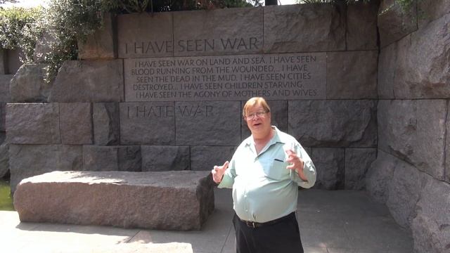 Franklin Delano Roosevelt monument in DC смотреть онлайн