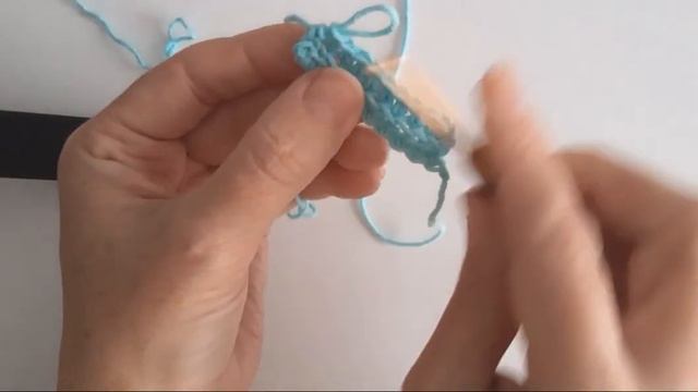 Жемчужная двусторонняя резинка крючком описание вязание попетельно очень просто, быстро и красиво смотреть онлайн