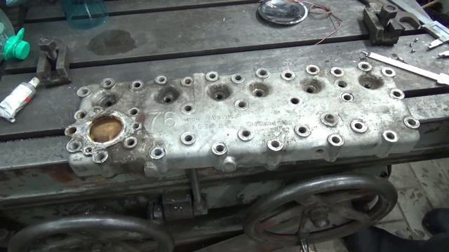 Установка ГБЦ с увеличенной СЖ на ГАЗ-63. Первый пуск ! смотреть онлайн