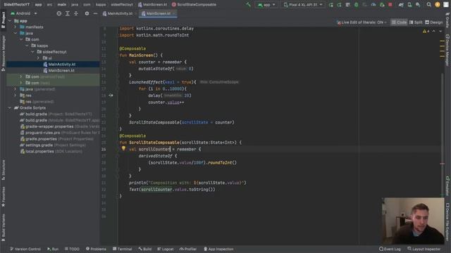 derivedStateOf, produceState, snapshotFlow - Jetpack Compose Side Effects + Effect Handlers Guide смотреть онлайн