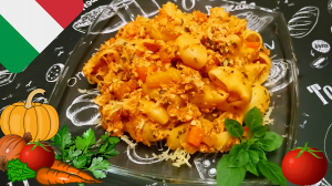 ПАСТА С КУРИЦЕЙ И ОВОЩАМИ ПО-ИТАЛЬЯНСКИ / Вкусные макароны в соусе из мяса с овощами