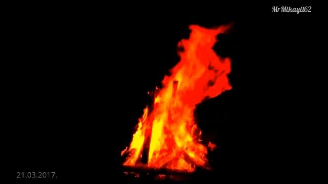 Новруз Байрам - праздничный костёр в нашем дворе. 21.03.17. Баку смотреть онлайн
