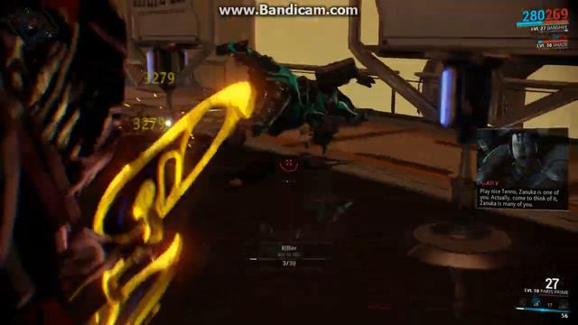 Warframe Killing Alad V in 3 shots. смотреть онлайн