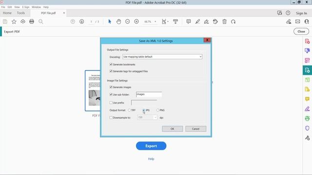 How to convert pdf to xml using Adobe Acrobat Pro DC 2022 смотреть онлайн