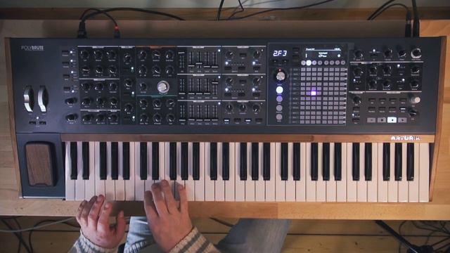 Arturia PolyBrute Sound Demo (no Talking)