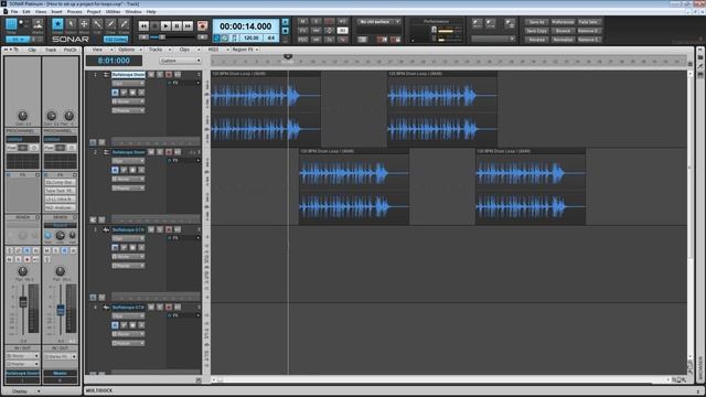 How to Setup a Project to Use & Edit Loops: CAKEWALK DAW, FREE LOOPS, and MORE! смотреть онлайн