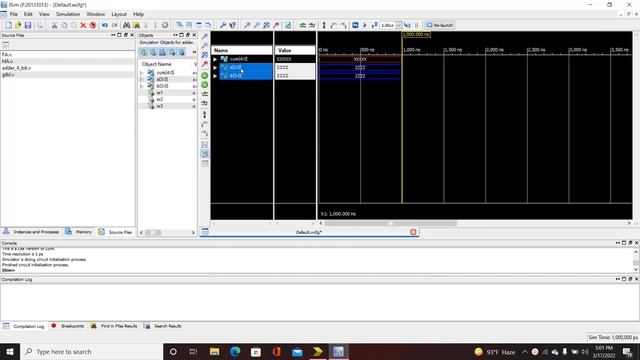 4_bit_adder Using Xilinx ISE software Verilog смотреть онлайн
