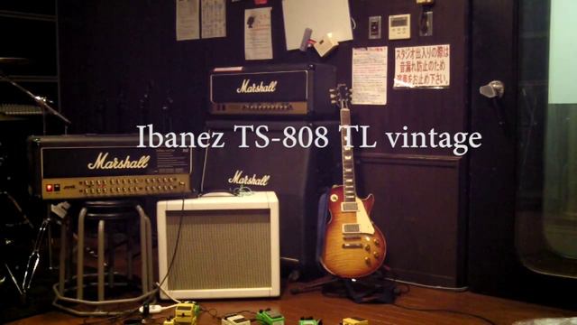 Ibanez TS-808 TS-9 vintage & reissue mod comparison смотреть онлайн