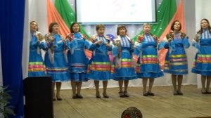 Марийские частушки и танец в исп. девочек из д. Тузлубино (Актерыш). Видео Хайбуллина Василия