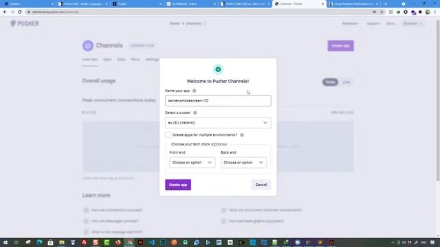 اضافة الشات والبوشر add chat support and pusher смотреть онлайн